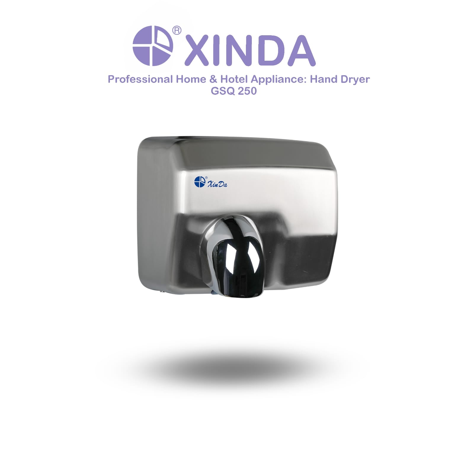 XINDA GSQ 250 Brushed Automatic Hand Dryer