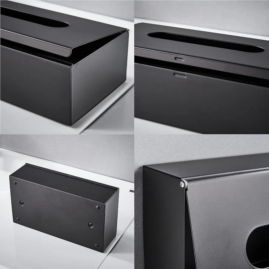 C-Fold Steel Tissue Dispenser (BLack) 100