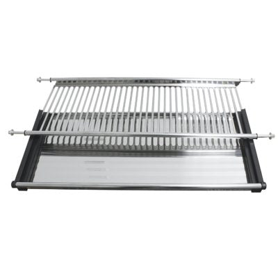 Cabinet Dish Drying Rack With Stainless Steel Drawer (80 CM)