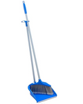 Foldable Broom and Dustpan Set Kleaner logo. Size: 24cm *26cm*9cm 90mm bristle 72cm stainless steel handle