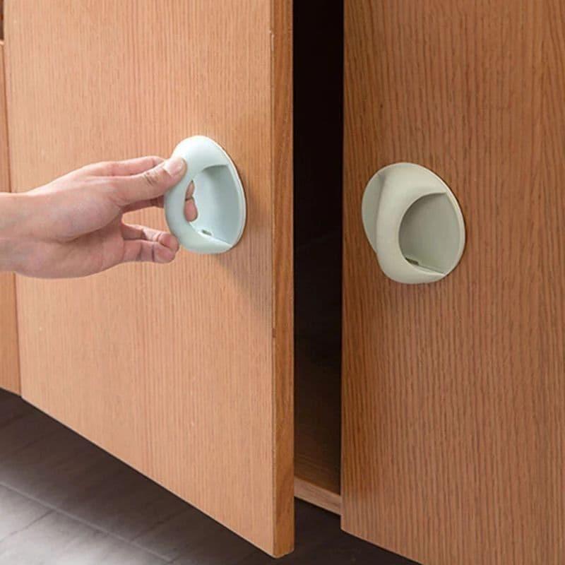 Round Pull Handles Kitchen Cabinet Cupboard Drawer Door Knobs