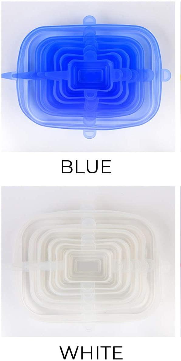 6pcs square silicone cover