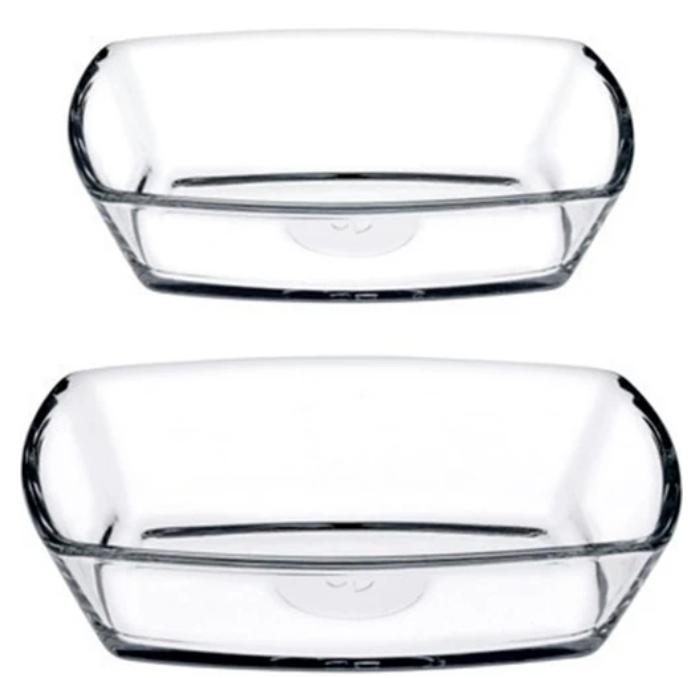 Pasabahce Tokio Rectangular Plates Set - 2 Pieces