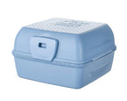 Blue lunch box container