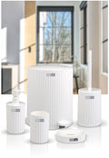 Coliseum 5-Piece Bathroom Set / White