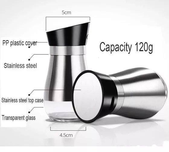 Stainless seasoning set