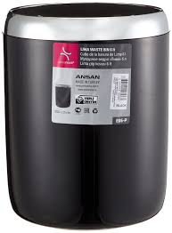 Primanova Lima Trash Can, Black