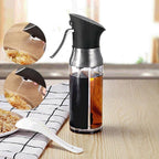 Double Nozzle spray bottle for oil and vinegar