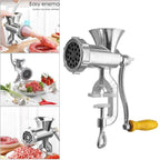 Aluminum meat grinder