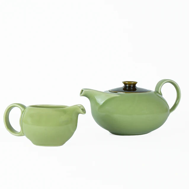 Faria & Bento Tea Serving Set - Green, 2 Pieces