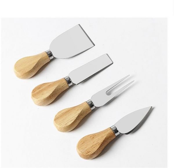 4 Pieces Cheese Knives Set
