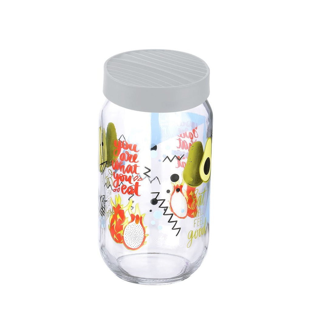 KC-290/ 1000ml - 33,8 oz Mood Patterned Jar