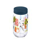KC-290/ 1000ml - 33,8 oz Mood Patterned Jar