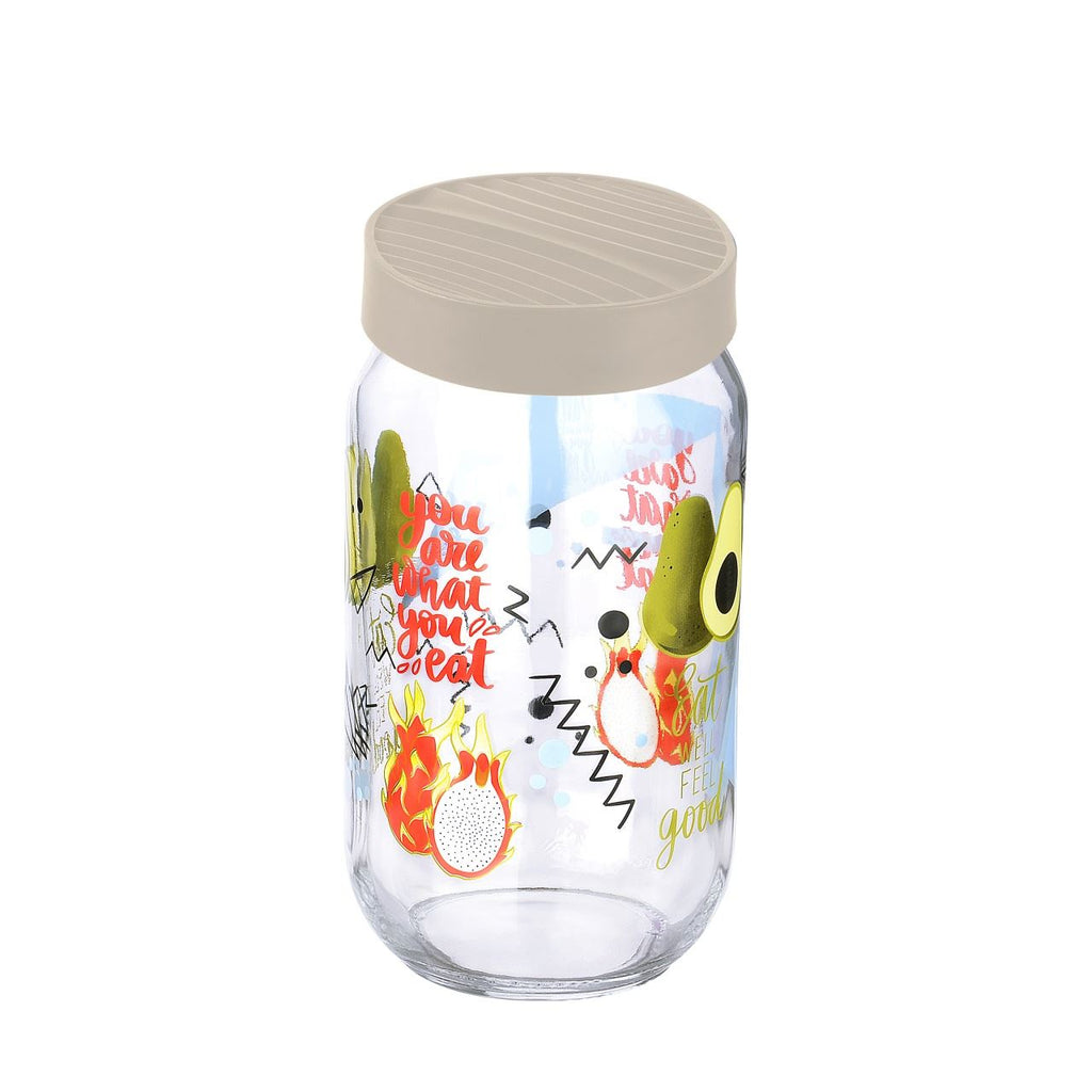 KC-290/ 1000ml - 33,8 oz Mood Patterned Jar