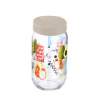 KC-290/ 1000ml - 33,8 oz Mood Patterned Jar