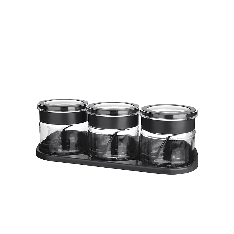 KC-318 / 300 ml - 10,1 oz x 3 Jarkin Spice Jar Set