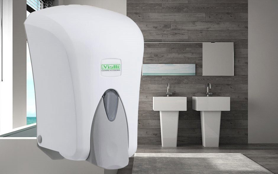 Liquid Soap Dispenser 1000 ml (White)