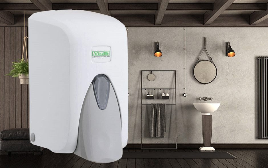 Liquid Soap Dispenser 500 ml (White)