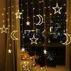 ستارة زينة رمضان الضوئية