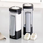 Dispenser for sugar, salt and spices determines the quantity