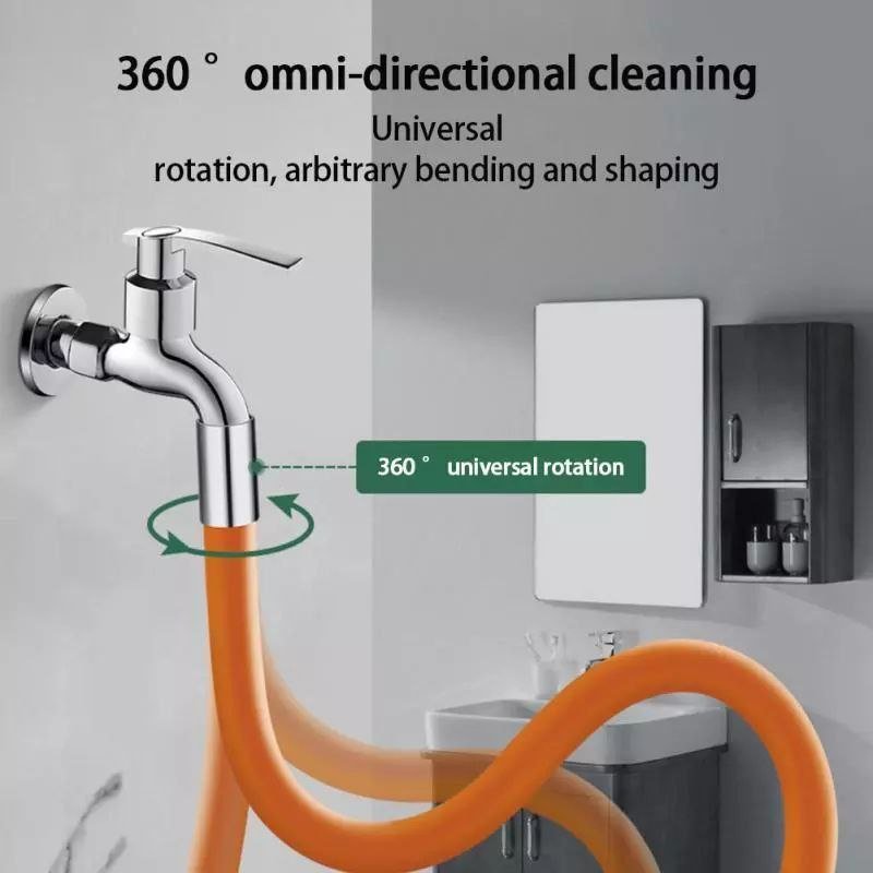 Shower Faucet Connection Flexible silicon 360 Degrees