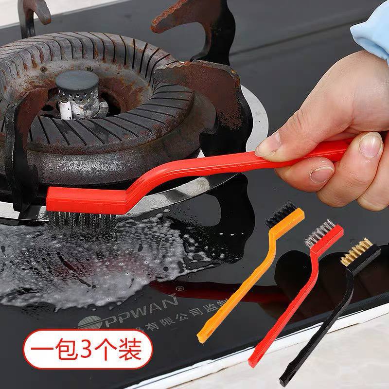 Metal cleaning brush set