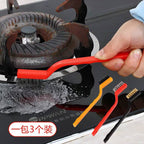 Metal cleaning brush set