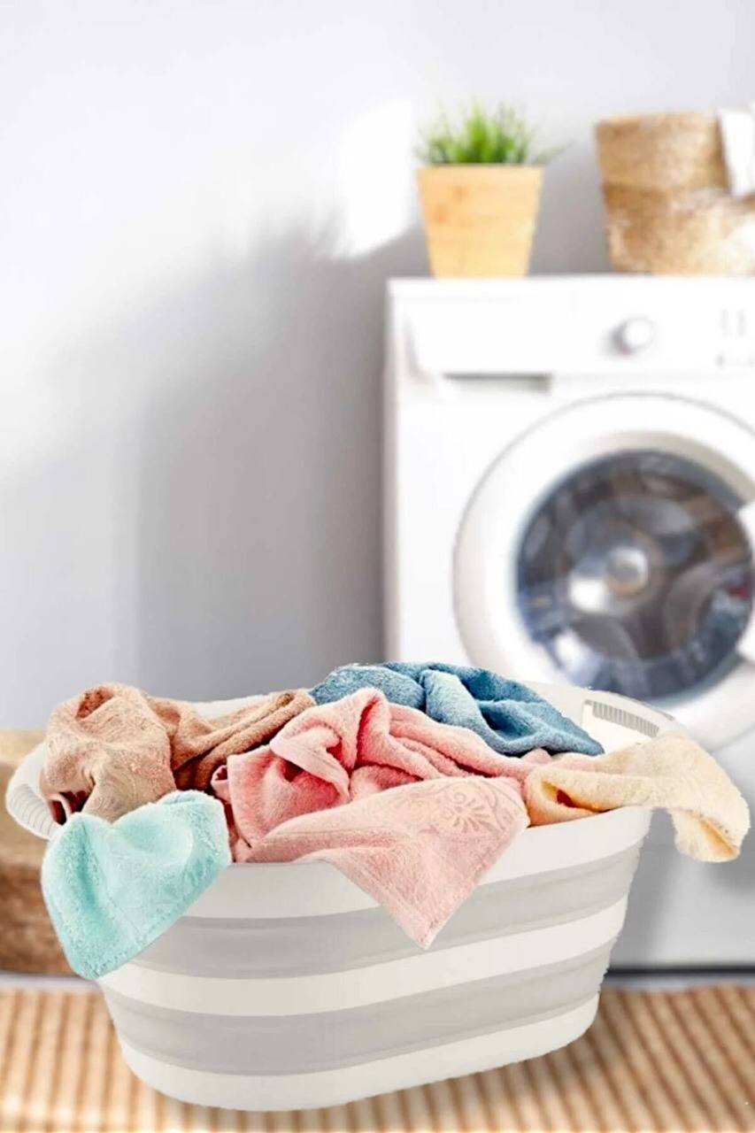 Silicon laundry Basket 38-litre
