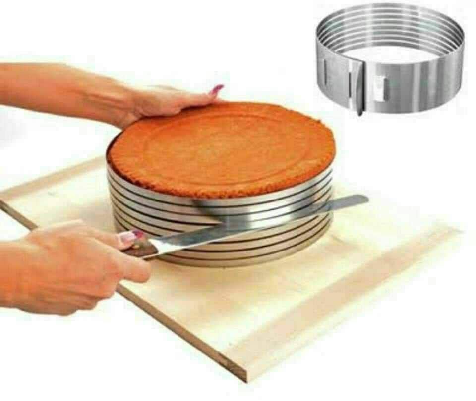 Stainless steel cake cutter set