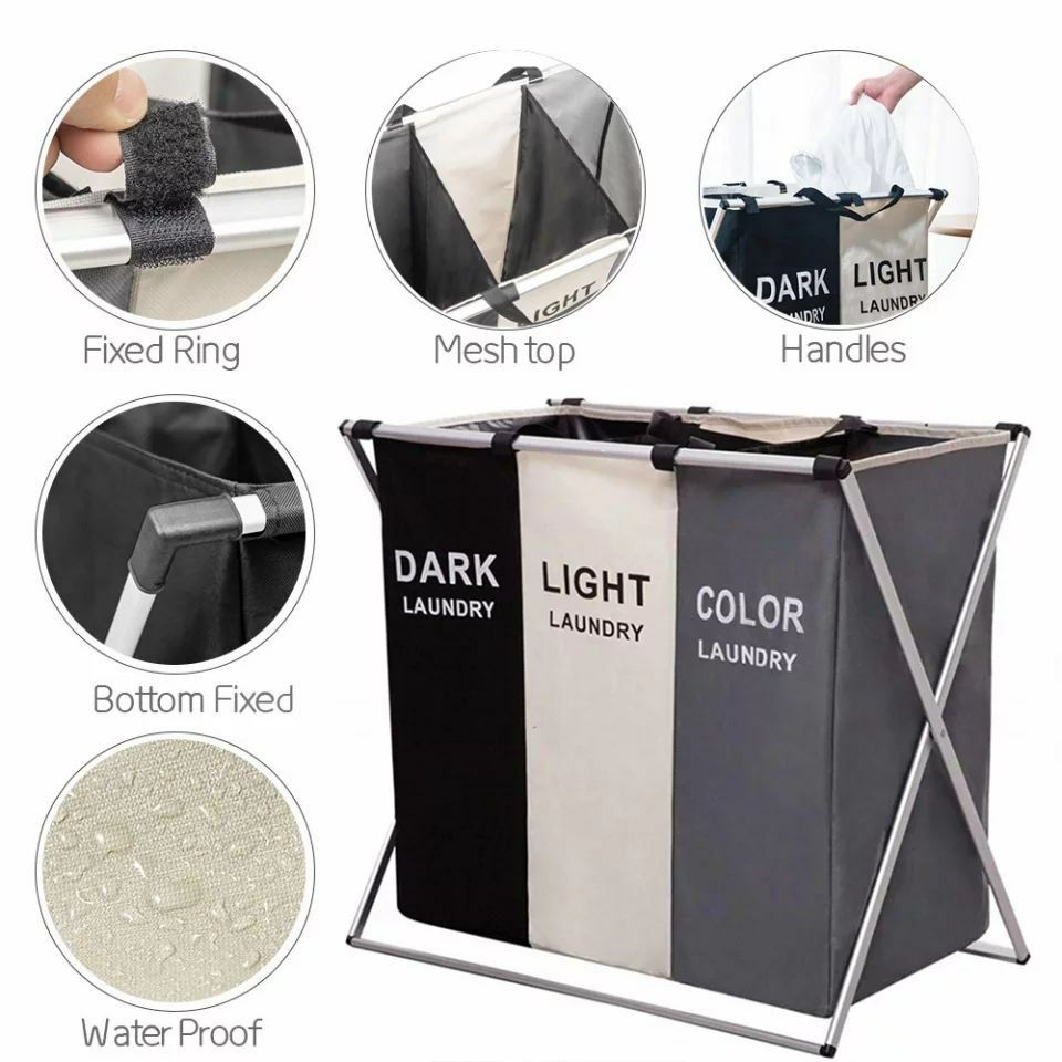 Laundry basket 3 phases