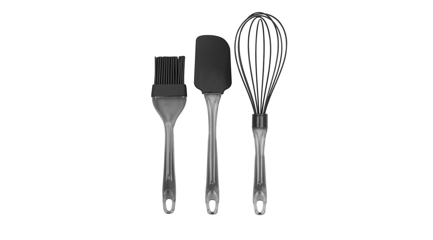 3 pcs silicone kitchen utensils set