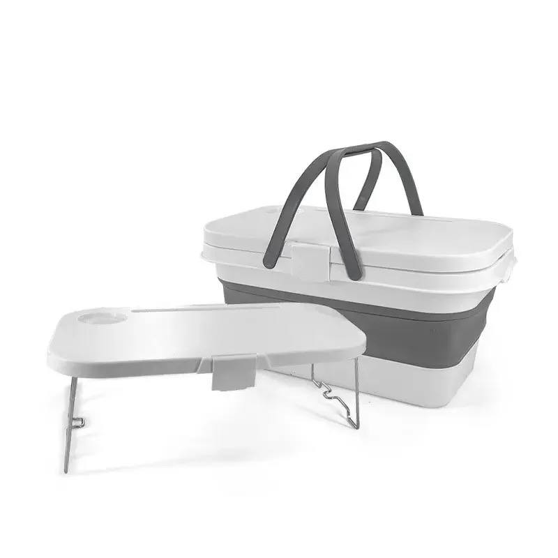 Travel baskets And table
