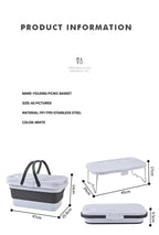 Travel baskets And table