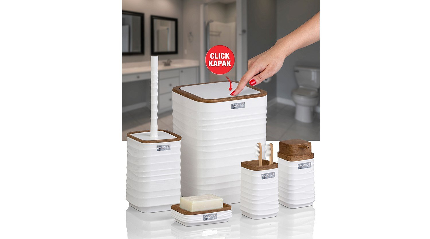 bathroom set 5pieces