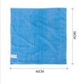 Cleaner Towel Set of 2 Pieces (40 * 38 cm), Microfiber, Multi Color - GSG003