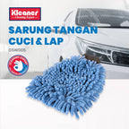 Cleaner Polishing Tool 24 cm Blue Microfiber - GSW005