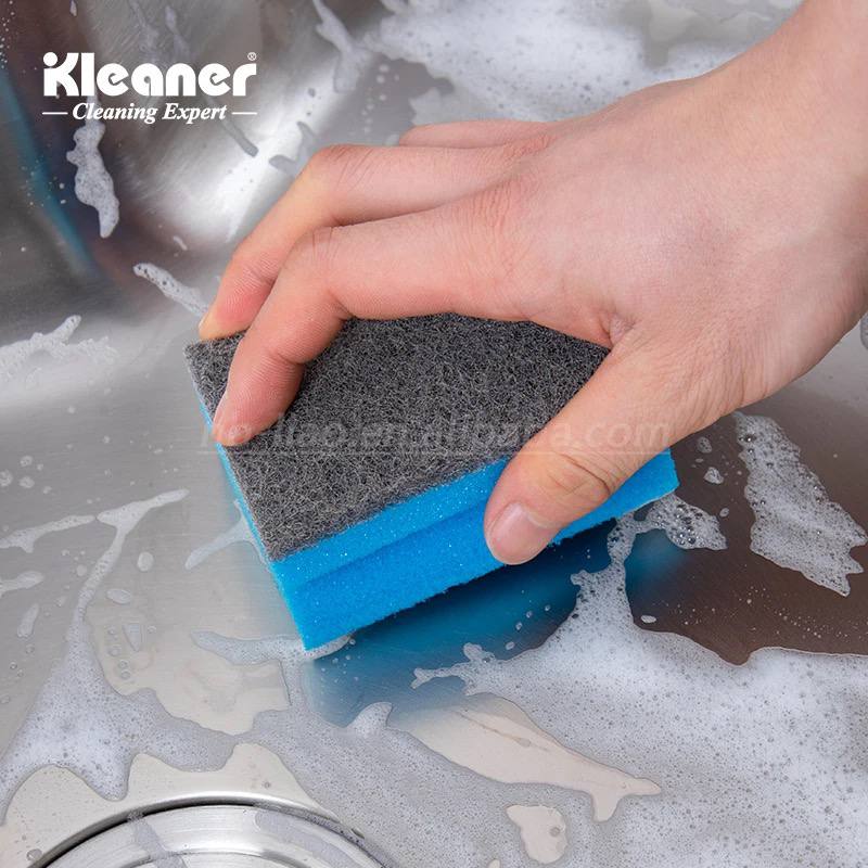 Cleaner dish sponge set, 3 pieces, blue - GSH012