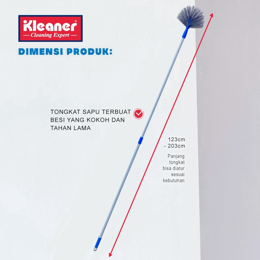 Cleaner Ceiling Fin Cleaner Ball Gray -KF0040