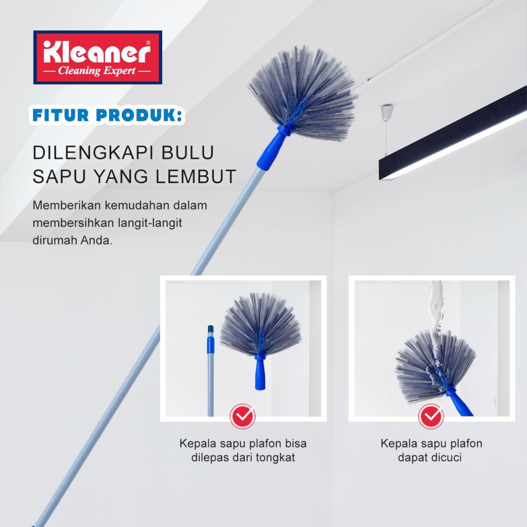 Cleaner Ceiling Fin Cleaner Ball Gray -KF0040