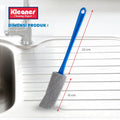 Cleaner dish brush with blue plastic handle - KD201