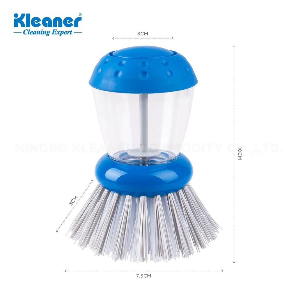 Cleaner Blue Plastic Dish Brush - KD2104