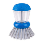 Cleaner Blue Plastic Dish Brush - KD2104