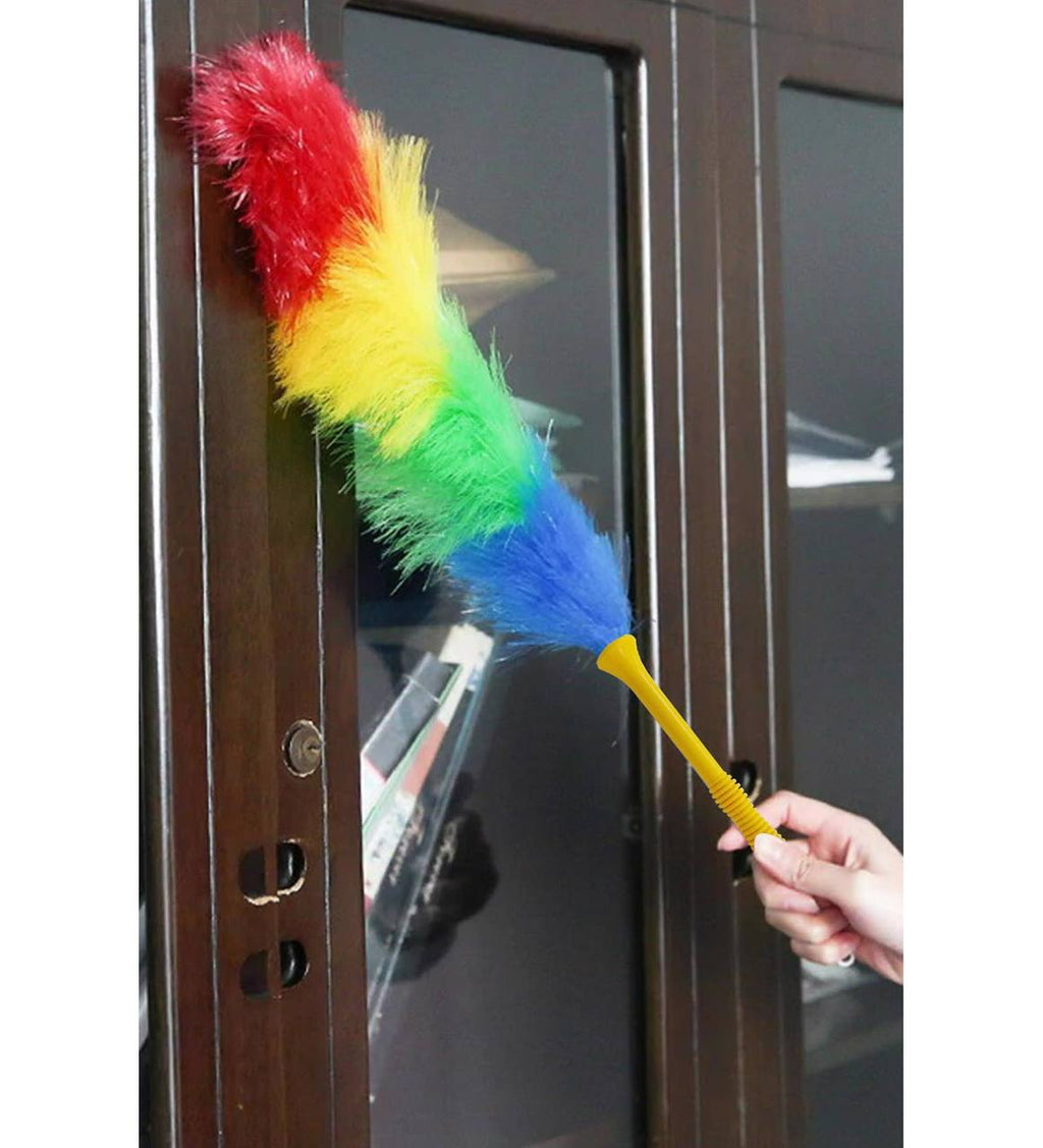 Cleaner feather, 40 cm, multi-colored microfiber - GSE001