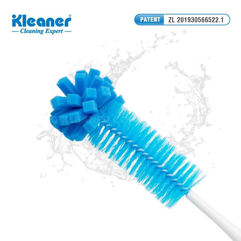 Cleaner Bottle Brush 36 cm, Blue Plastic - K19015