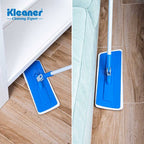 Floor space cleaner 40 cm blue microfiber - GSA003
