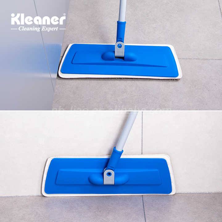 Floor space cleaner 40 cm blue microfiber - GSA003