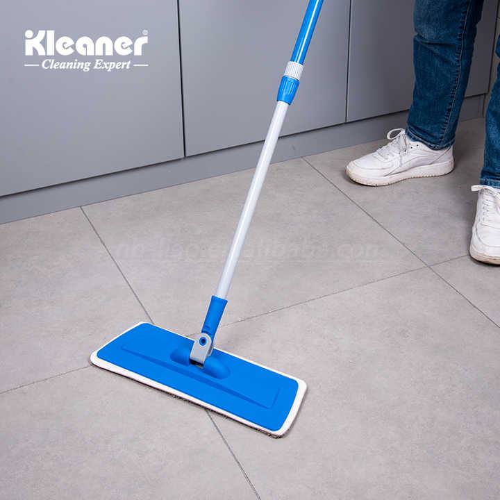 Floor space cleaner 40 cm blue microfiber - GSA003