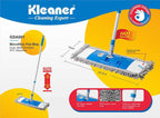 Floor space cleaner 40 cm blue microfiber - GSA001