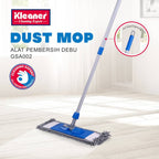 Floor space cleaner 40 cm blue microfiber - GSA001
