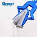 Floor cleaner 27 cm, blue metal - GSA004